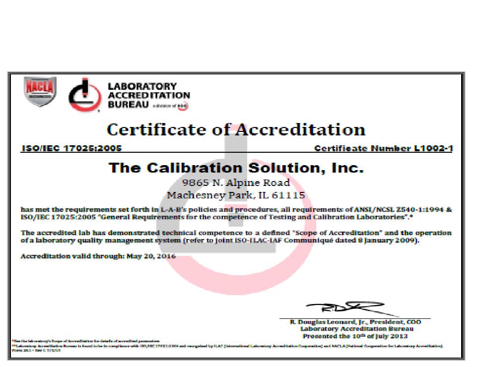 ISO Certification